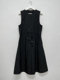 Stopper Sleeveless Long One Piece