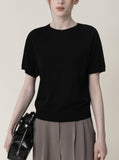 [Premium] Whole Garment Esti Short Sleeve Knit