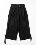 STRING CARGO ANKLE PANTS