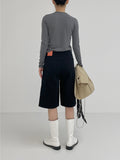 901 Cargo Bermuda Wide Pants