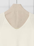 [Premium] Whole Garment Bush Wool Short Sleeve Knit