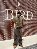 Western Vintage Damage Denim