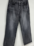 Milk Washed Gray Denim