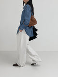 Erica Overfit Denim Shirt