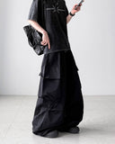 Chiffon Nylon Cargo Pants