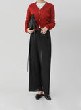 More Soft Wool V-Neck Cardigan