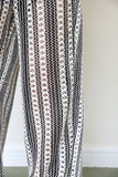 See-through vintage knit pants