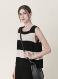 [Premium] Whole Garment Mare Stripe Sleeveless