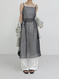 Organza Bustier Layered One Piece