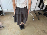 TIE WRAP MIDI SKIRT