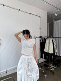 UNBAL SHOULDER TOP