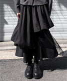 MESH LAYERED LONG SKIRT