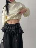 Tartan Frill Wrap Skirt