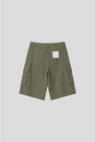 Vintage Washed Cargo Bermuda Pants