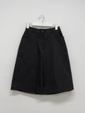 Nuel Cotton Bermuda Wide Pants
