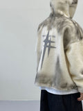 Domble star semi crop fleece