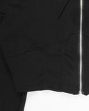 CUT LINE CROP HOODIE