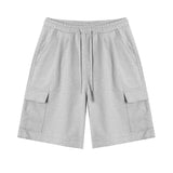 Two-Tuck Bermuda Cargo Sweatpants