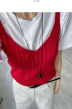 Cable Knit Bustier