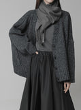 Teddy Overfit Knit Cardigan
