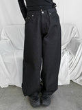 BALLON BLACK DENIM PANTS