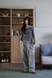 Muller twist off-shoulder top