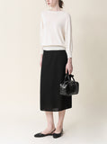 [Premium] Whole Garment Vivid Round Knit