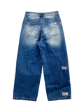 Camio Destroyed Washed Denim Pants