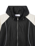 Cynical Curve Nylon Windbreaker
