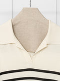 [Premium] Par Stripe V Knitwear