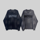 Vintage Washed Recycle Long Sleeve
