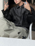 Koo - Vintage Leather Jumper