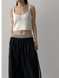 [2way!] Color matching track wide pants