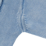 Stone Denim Washing Knit Trucker Jacket