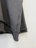 Heavy Cutout Cotton Hoodie