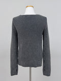 Color Matching Warmer Knit T-shirt