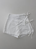 Slo Nylon Wrap Culottes Pants