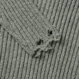 Hidden Punk Damage Knit