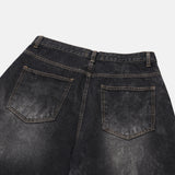 Blur Washed Balloon Denim