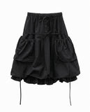 BALLOON CARGO STRING SKIRT