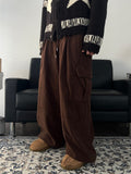 Corduroy Cargo Balloon Banding Pants