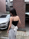 HALTER TIE SLEEVELESS