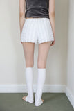 Pure Frill Lace Foot Warmer