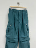 Hip Snap Nylon Cargo Pants