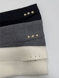 Musk No-Collared Tweed Jacket