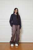 glossy shirring cargo