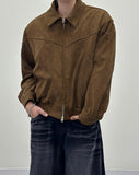 IL Cut Suede Quilted Jacket
