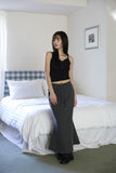 Snap Y ribbed sleeveless