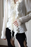 Ruffle bohemian blouse