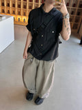 Trill balloon denim pants